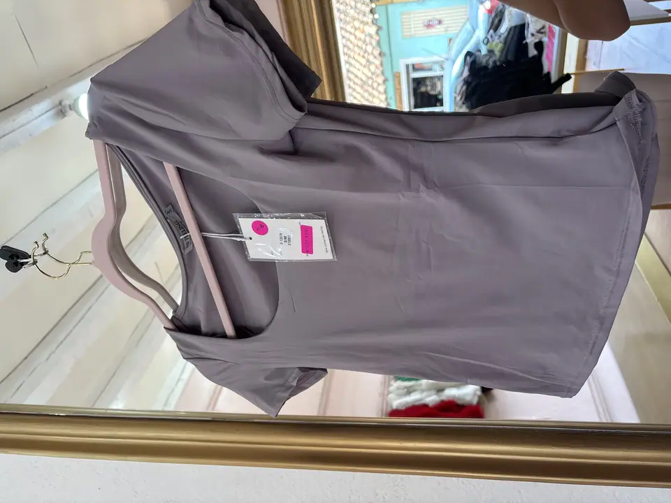 Blusa básica morada
