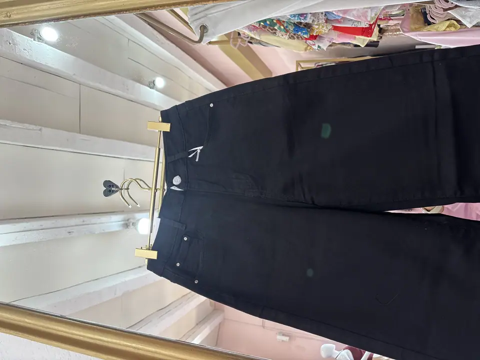 Pantalón over negro