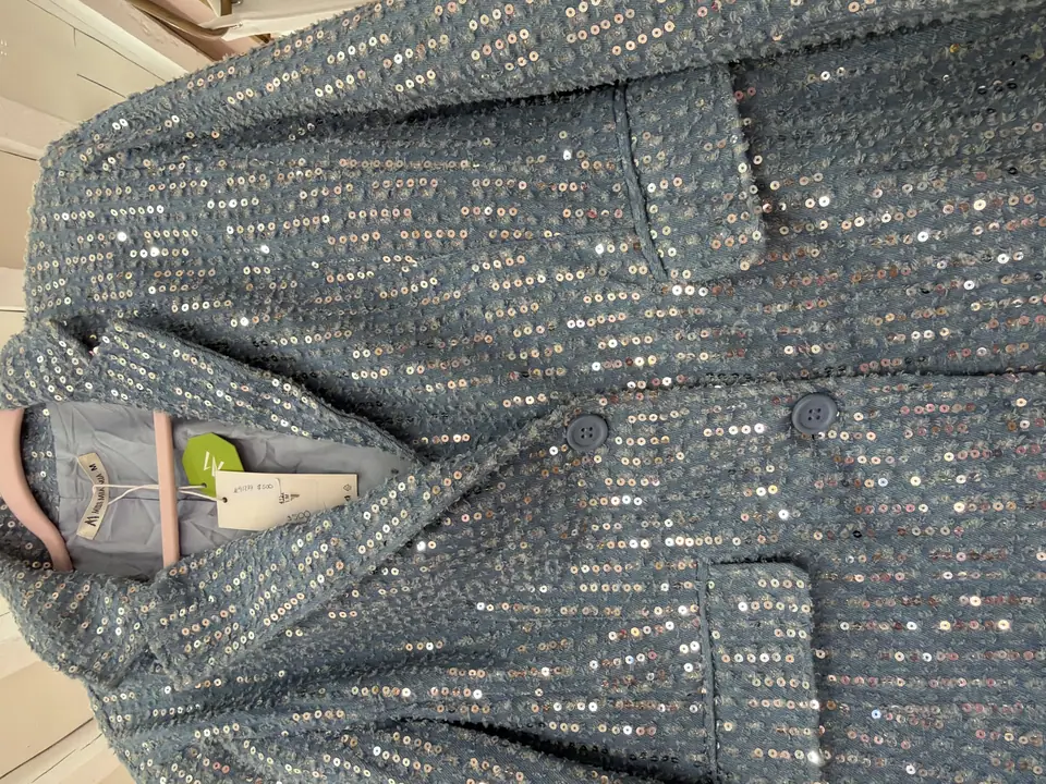 Blazer brillos lentejuela