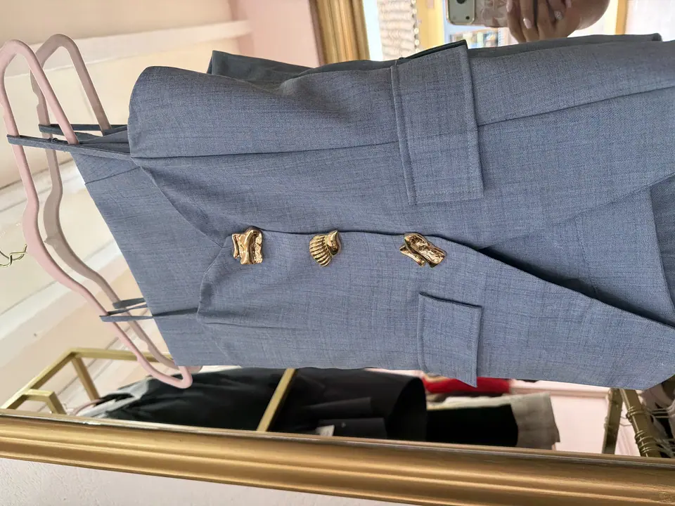 Conjunto azul de tirantes