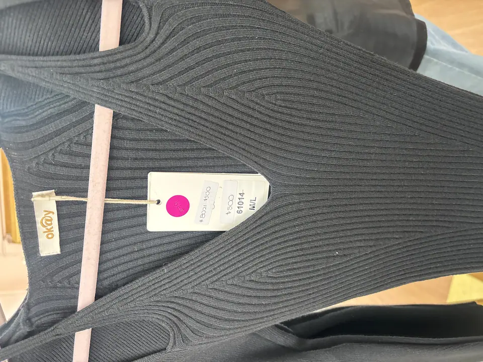 Vestido pegado negro