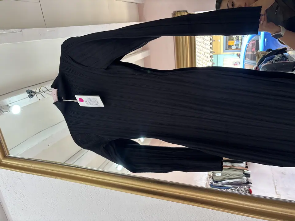 Vestido pegado negro
