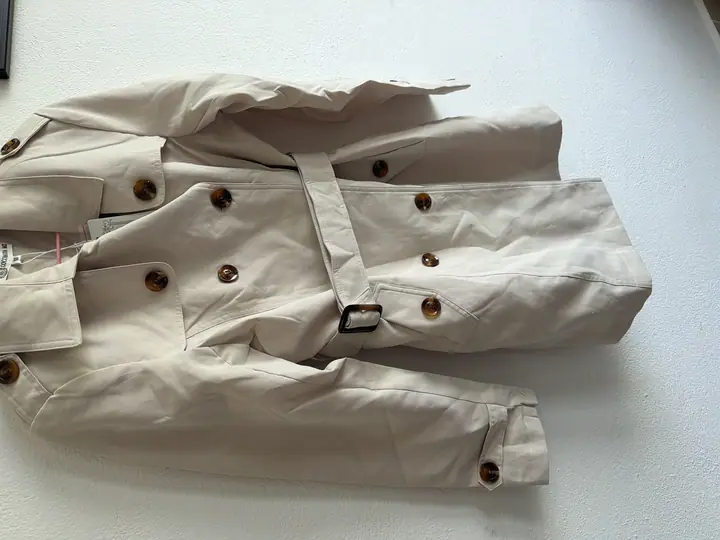 Gabardina beige