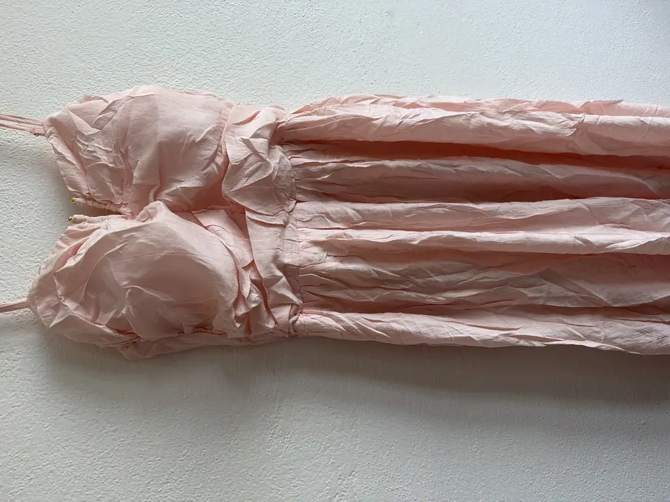 Vestido rosa claro