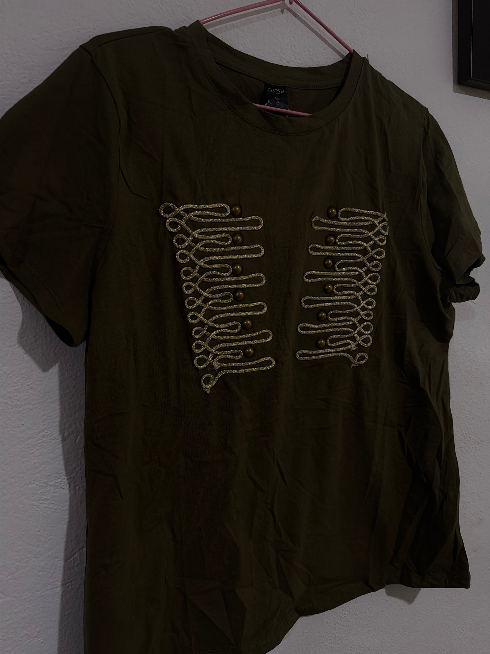 Blusa coreana botones
