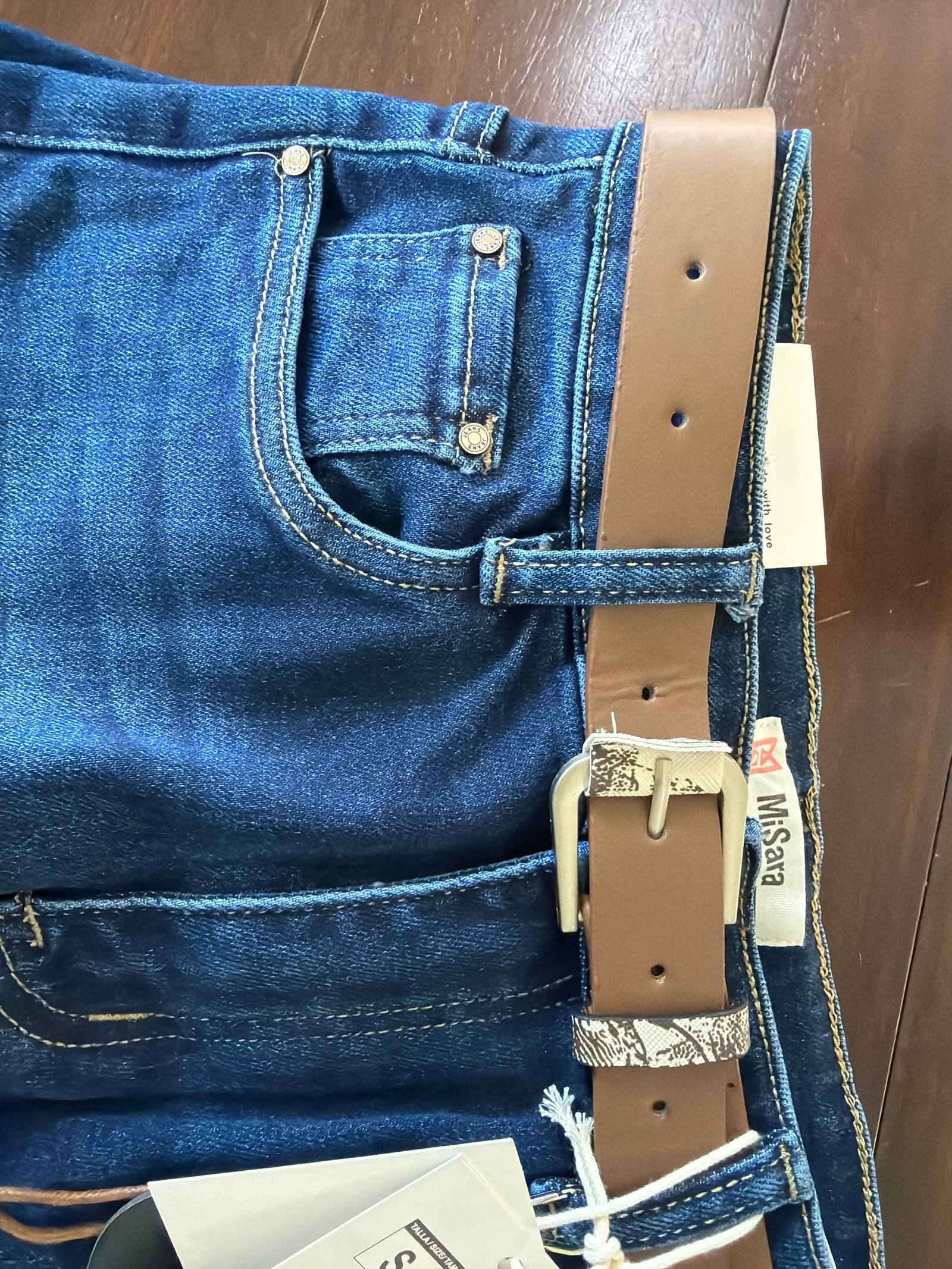 Pantalón sk cinturón con AP víbora